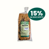 Panqué Vegano de Elote Verde Betún 500 g