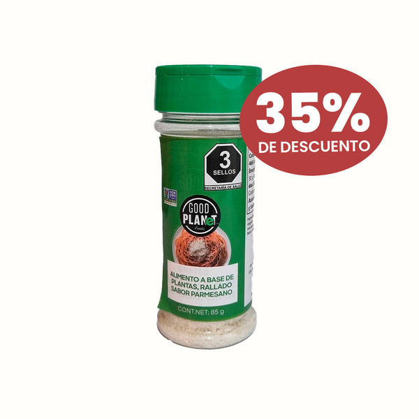 Queso Parmesano en Polvo Good Planet 85 g