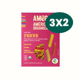 Pasta Orgánica Penne Trigrano con Vegetales Sin Gluten América Orgánica 227 g