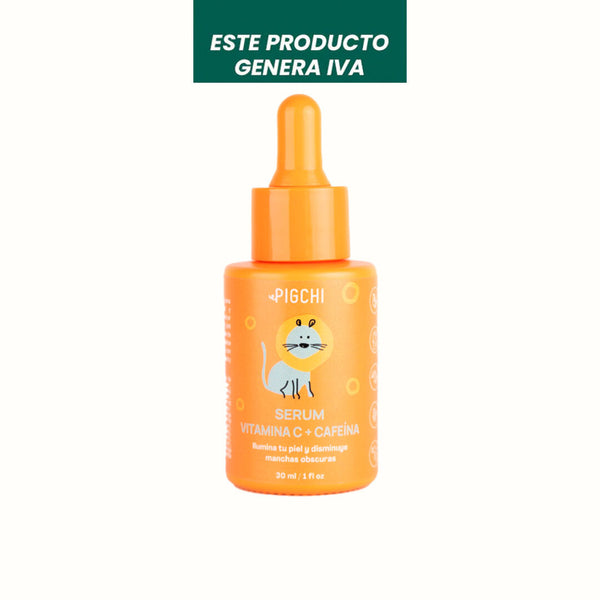 Serum Vegano Vitamina C y Cafeína PigChi 30 ml