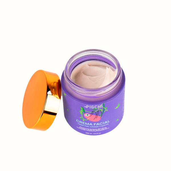 Crema Vegana Facial para Piel Grasa y Mixta PigChi 100 ml