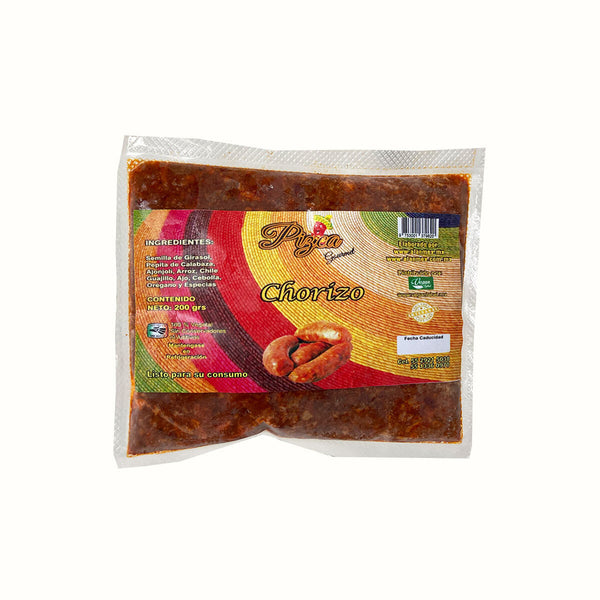 Chorizo Vegano de Semillas de Girasol Pizca Gourmet 200 g