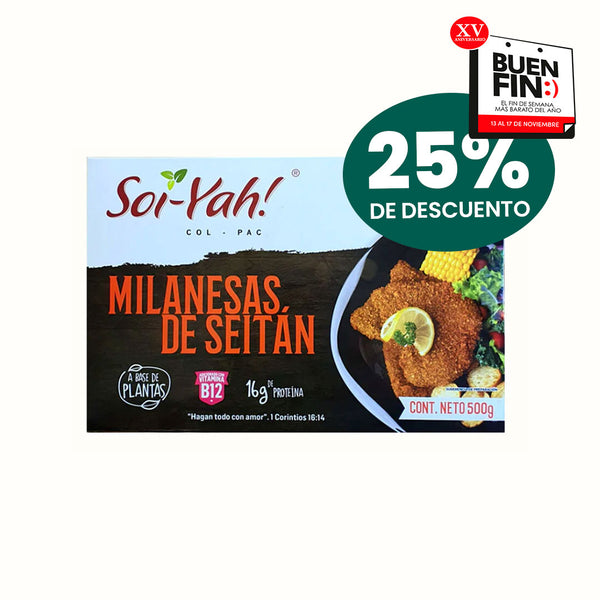 Milanesa de Seitán Soi-Yah! 500 g