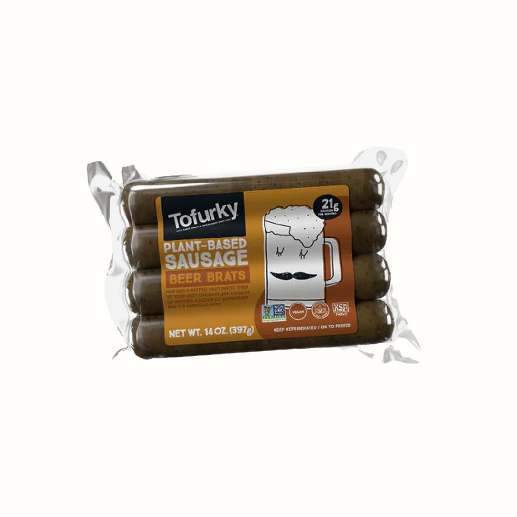 Salchicha Vegana Original con Cerveza Tofurky 482 g
