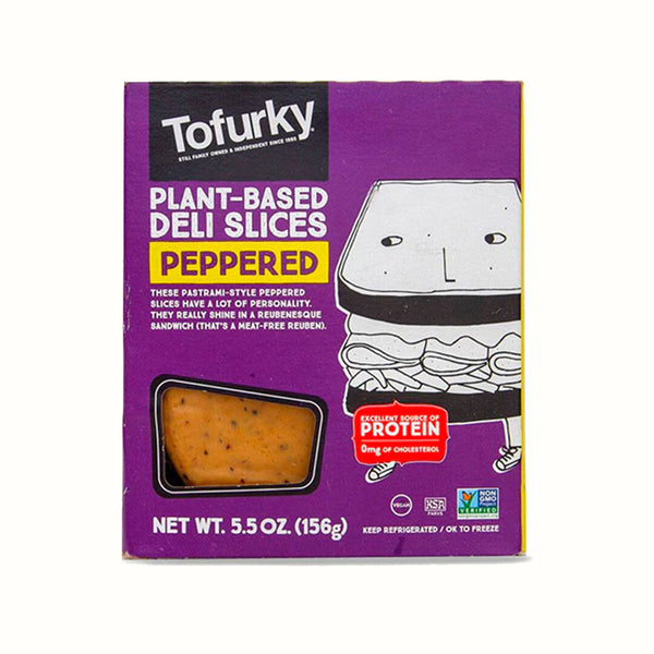 Deli Slices Peppered Tofurky 156 g