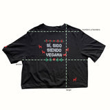 Playera Negra Sigo Siendo Vegana  - Vegan Mama