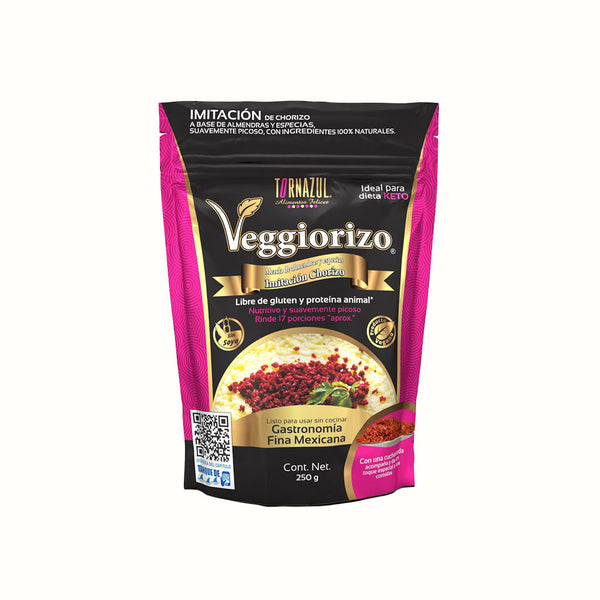 Chorizo Vegano Veggiorizo Keto 250 g
