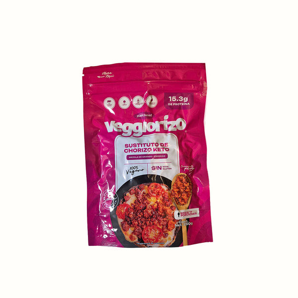 Chorizo Vegano Veggiorizo Keto 250 g