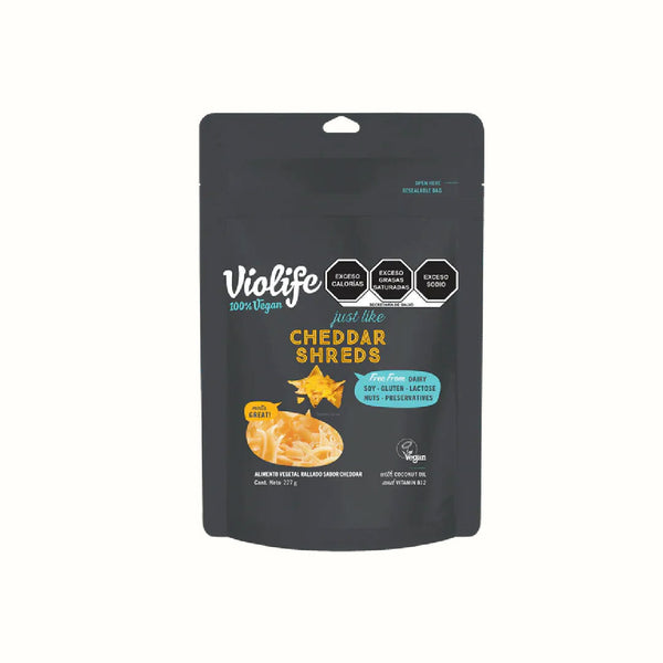 Queso Vegano Cheddar Rallado Violife 227 g