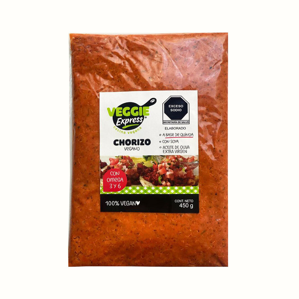 Chorizo Gourmet de Quinoa Veggie Express 450 g