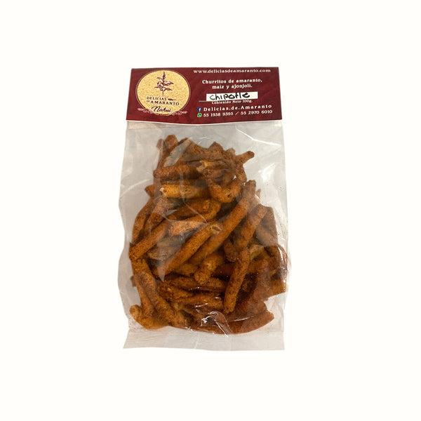 Churrito de Amaranto sabor Chipotle Delicias de Amaranto 100 g