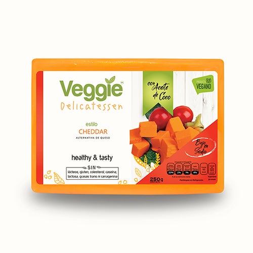 Queso Cheddar Veggie Delicatessen 250 g