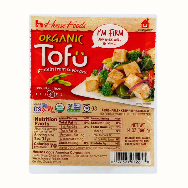 Tofu Orgánico Firme House Food  396 g