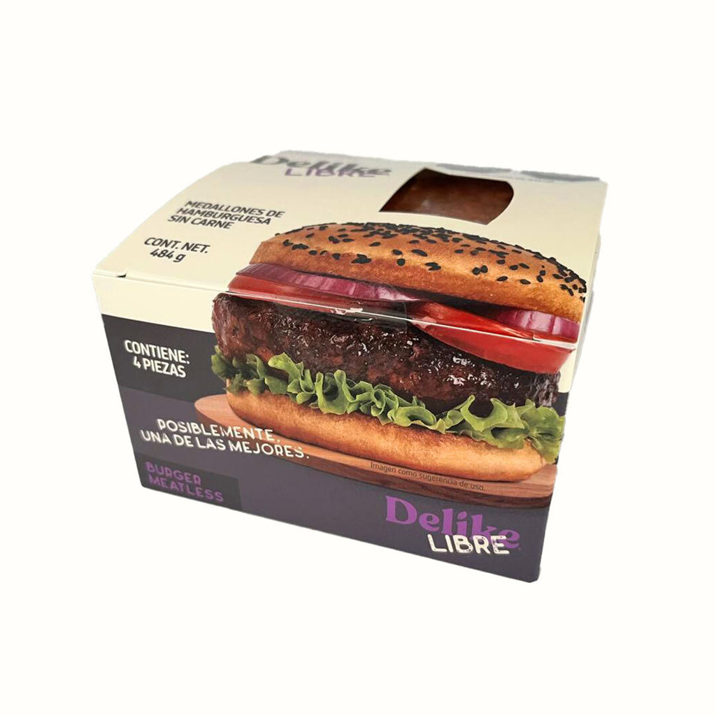 Hamburguesa Meatless Delike 484 g