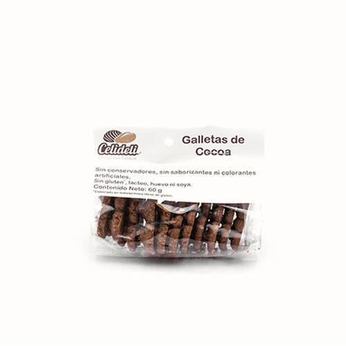 Galletas de Cocoa sin Gluten CeliDeli 60 g