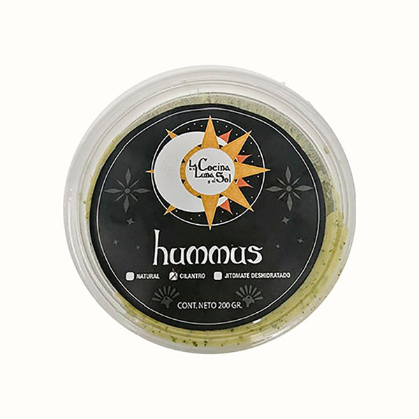 Hummus Cilantro Cocina de Luna y Sol 250 g