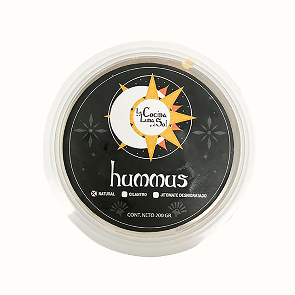 Hummus Natural Cocina de Luna y Sol 250 g