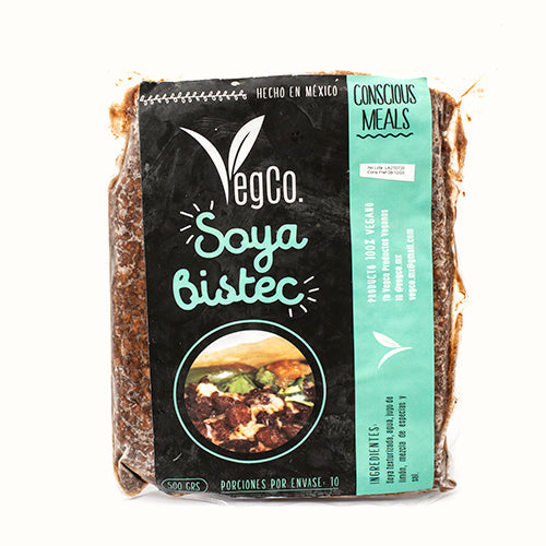 Bistec Vegano de Soya VegCo 500 g