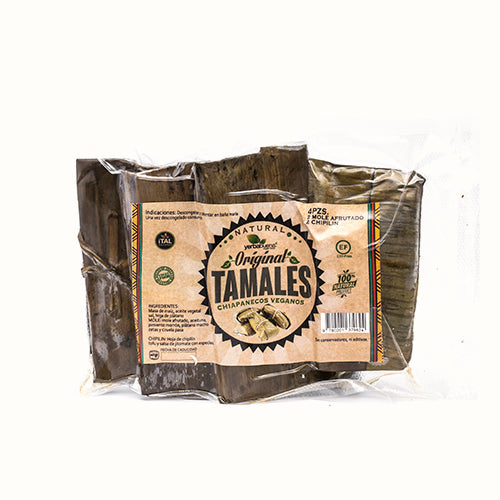 Tamales Veganos Chiapanecos Yerbabuena 4 piezas 454 g