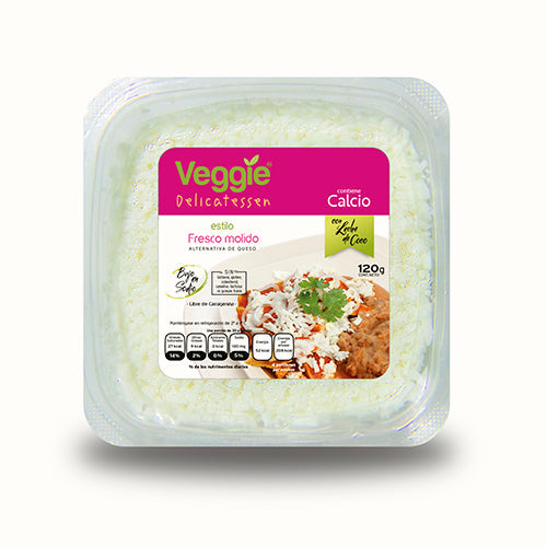 Queso Fresco Molido Vegano Veggie Delicatessen 120 g