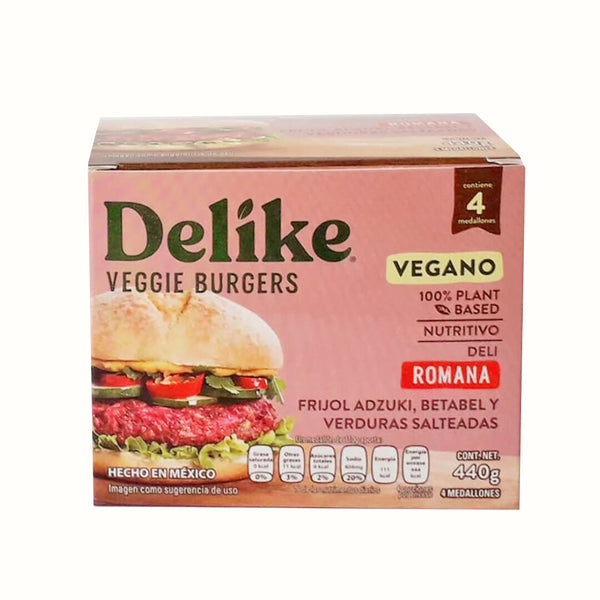 Hamburguesa Veggie Romana Delike 440 g