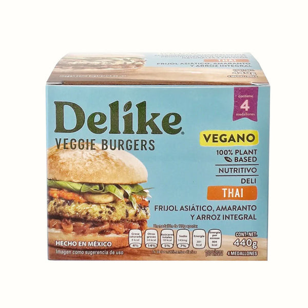 Hamburguesa Veggie Thai Delike 440 g