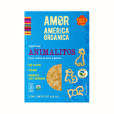 Pasta Orgánica Animalitos de Arroz y Quinoa Sin Gluten América Orgánica 227 g