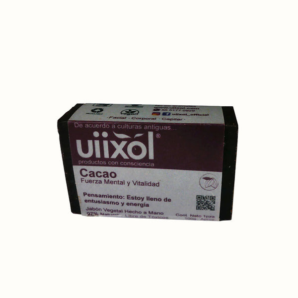 Jabón Natural de Cacao Uiixol 100 gr