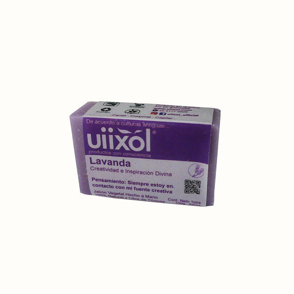 Jabón Natural de Lavanda Uiixol 100 gr