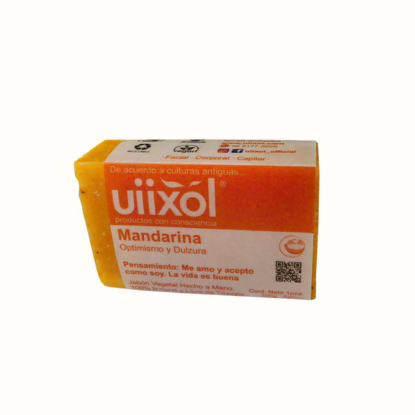 Jabón Natural de Mandarina Uiixol 100 gr