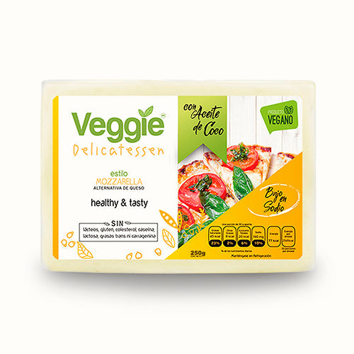 Queso Mozzarella Veggie Delicatessen 250 g