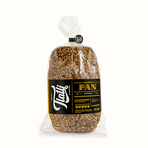 Pan Integral Alimentos Tlalli 750 g