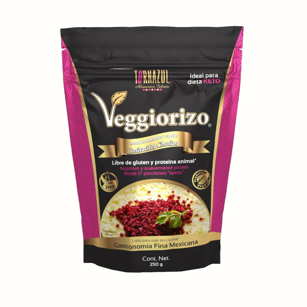 Chorizo Vegano Veggiorizo Keto 250 g