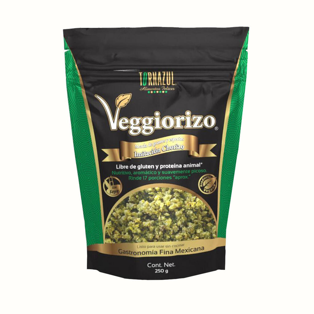 Chorizo Vegano Veggiorizo Verde 250 g